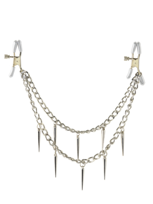 Rock Hard Nipple Tighteners with Chain - Pipedream
