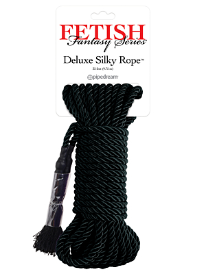 Fetish Fantasy Series Deluxe Silky Rope Black 9,75m