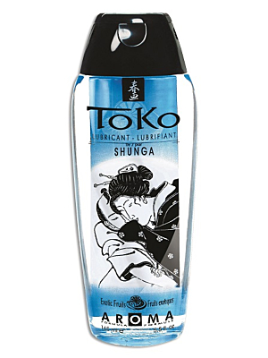 Toko Aroma Water Based Lubricant Exotic Fruits 165ml - Shunga - Comestible Erotic Gel