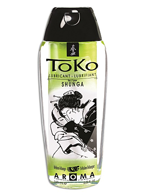 Toko Aroma Water Based Lubricant Melon-Mango 165ml - Shunga - Comestible Erotic Gel