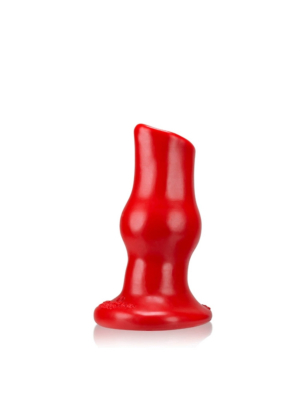 [SIL] Pig-Hole Deep-1 Hollow Plug - Small - Red