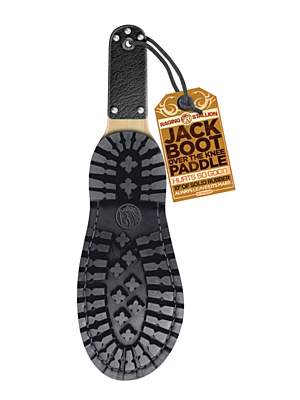 Jack Boot Over the Knee Paddle 38 cm. (15 inch) [D]