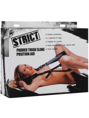 XR Strict Padded Thigh Sling Position Aid Black