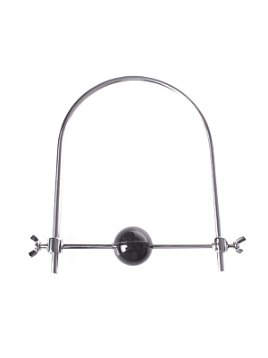 BDSM SEX TOY Stainless Steel Mouth Bond Gag with Ball - 40 mm