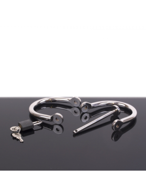 D-Handcuffs - Stainless Steel
