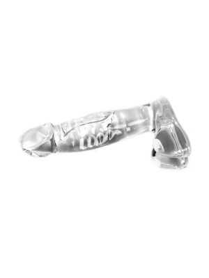 Glass Dildo Clear Penis Thin
