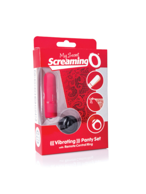 THE SCREAMING O - REMOTE CONTROL PANTY VIBE RED