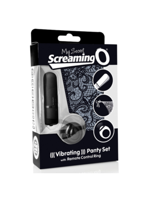 THE SCREAMING O - REMOTE CONTROL PANTY VIBE BLACK