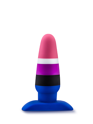 Avant Pride P5 Butt Plug 10.8cm (Multicolor) - Blush
