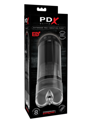 Extender Pro Rechargeable Vibrating Penis Pump - Pipedream PDX Elite