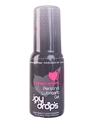 Enhancement Personal Water-Based Lubricant Gel (50ml) - Joydrops - Latex Compatible