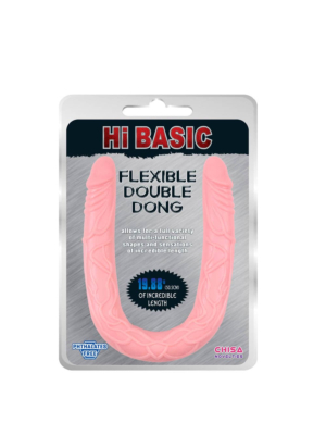 Jelly Flexible Double Dong-flesh