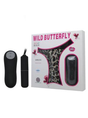 Wild Butterfly Panty with Bullet