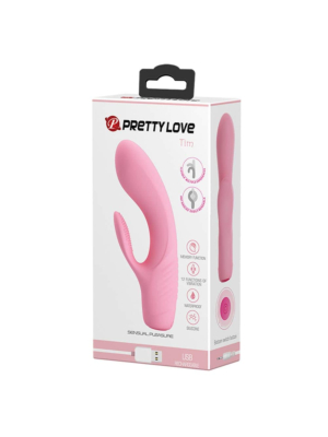 Clitoris Stimulant, G-spot - Pretty Love Tim Baby Pink