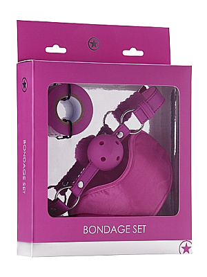 Ouch Bondage Set - Pink
