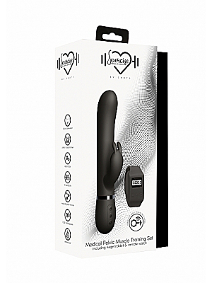 Remote Control Kegel Rabbit Vibrator (Black) - Sexercise