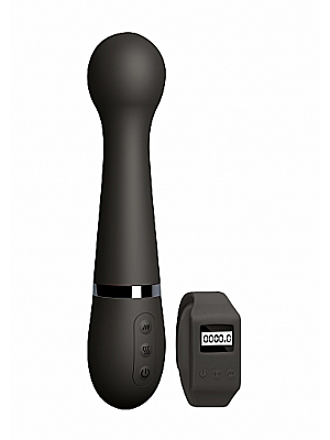 Remote Control Sexercise Kegel Wand Vibrator (Black) - Shots Media - Classic Vibrators 