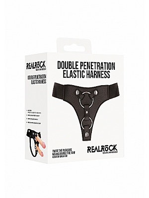 Double Penetration Harness - Black