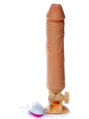 Mr. Perfect Realistic Penis Vibrator with 12 Functions - Veins