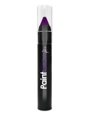 Glow in the Dark Face Paint Stick - purple