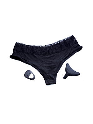 Xr Brands - Cheeky Style Pulsating Panty - 10 Speed