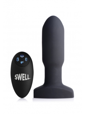 Swell 10X Inflatable & Vibrating Missile Silicone Butt Plug
