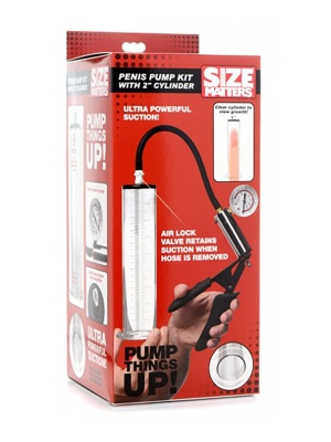 SM Penis Pump Kit with 2 Cylinder