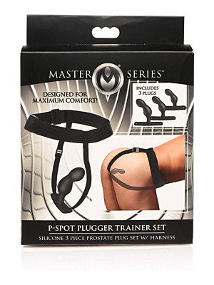 P-Spot Plugger Trainer Butt Plug Set - XR Brands