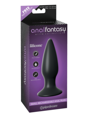 Anal Fantasy Elite Collection Small Rechargeable Vibrating Butt Plug
