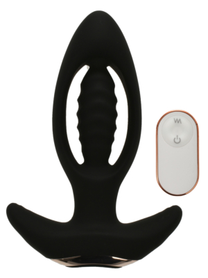 Anal Plug Expension Remote Control 9 Vibration Modes USB Silicone