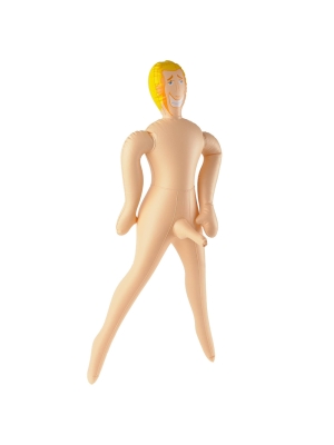 Pipedream Travel Size John Blow Up Doll Flesh OS