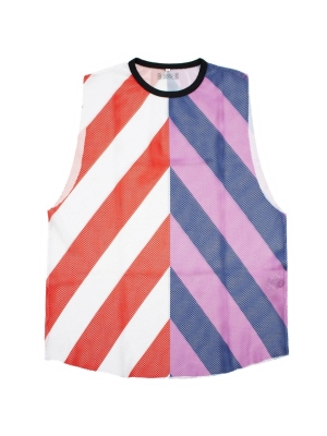 Tank Top Stripped Sunny - Red/Pink