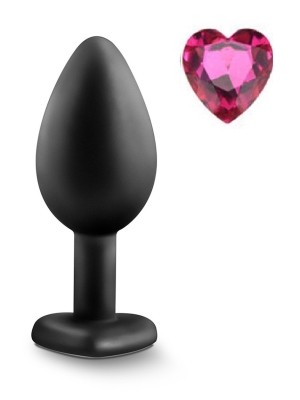 Buttplug Brighty Small Silicon Black/Pink 