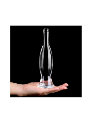 Transparent Bottle Butt Plug M 22 x 5.5 cm 