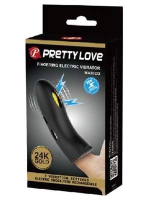 Pretty Love Miraco Fingering Electric Vibrator Black