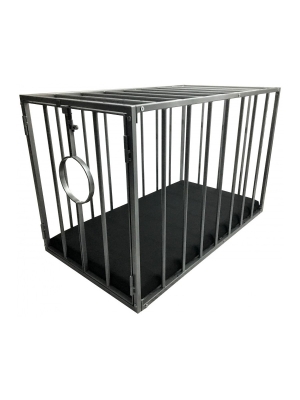 Cage métal BDSM démontable
