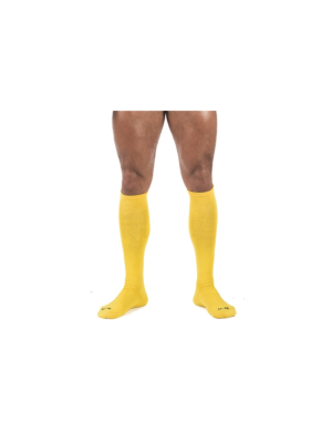 Foot Socks High Socks Yellow
