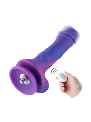 Hismith 8.3” Vibrating Dildo with 3 Speeds + 4 Modes with KlicLok System - Dream Sky Silicone Dong
