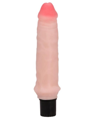 The Realistic Cock Vibrator 20cm (Flesh) - Softline - Penis With Veins