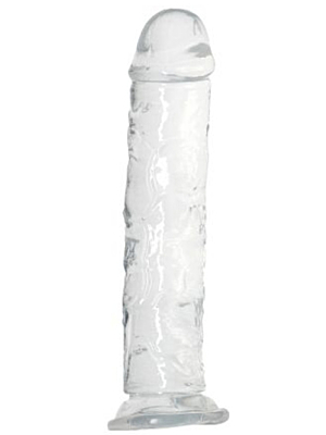 Realistic Clear Dildo Emotion Medium 25cm - Toyz4lovers - Transparent Penis with Veins