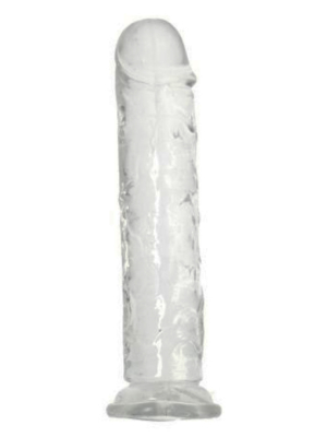 Natural Living Earth Flavour Realistic Clear Dildo 16.5 cm - Toyz4lovers - Small - Waterproof