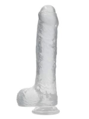 Realistic Cock - Toyz4Lovers Real Rapture Clear Jelly Dildo - XL
