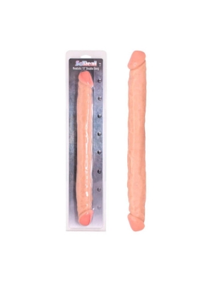 Double Solid Jelly Dildo 30 cm - Seven Creations