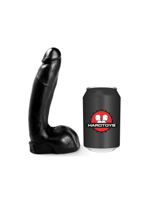 HardToys Black Realistic Dildo 17 cm - Big Cock