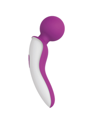 Rechargeable Wand Massager Handsome Vibes of Love 15cm (Purple) - Dreamtoys