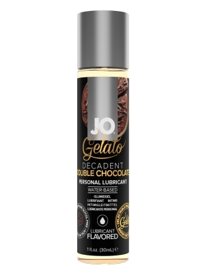 SYSTEM JO - GELATO DECADENT DOUBLE CHOCOLATE LUBRICANT WATER-BASED 30 ML