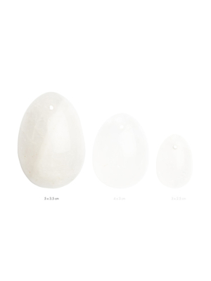 La Gemmes Yoni Vaginal Egg Large - Clear Quartz 