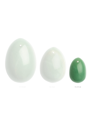 La Gemmes Yoni Vaginal Egg Small - Jade - Green