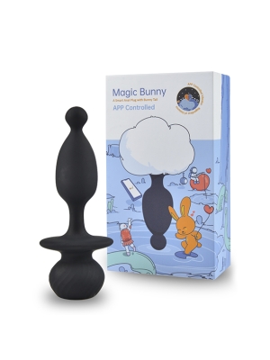 Magic Motion - Bunny App Controlled Vibrating Anal Plug with Bunny Tail