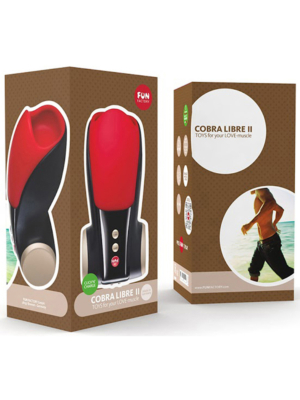 Fun Factory - Cobra Libre II Head of Penis Stimulator Black Red